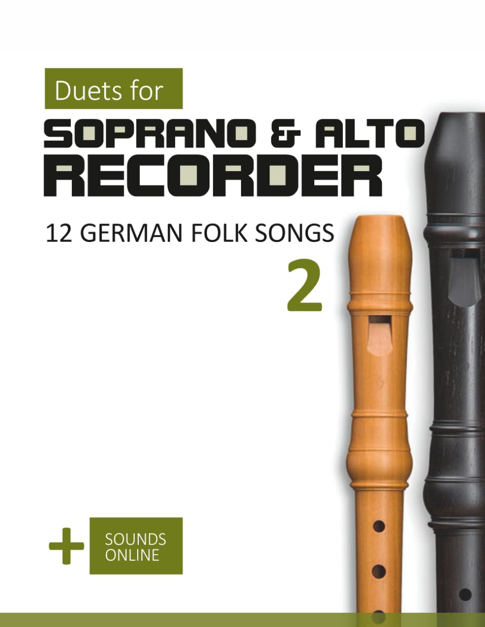 Duets for Soprano & Alto Recorder - 12 german Folk Songs 2: + Sounds Online baixar o livro de graça