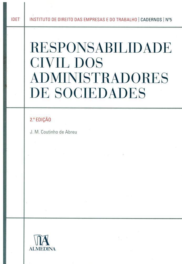 capítulo por capítulo baixar Responsabilidade Civil dos Administradores de Sociedades