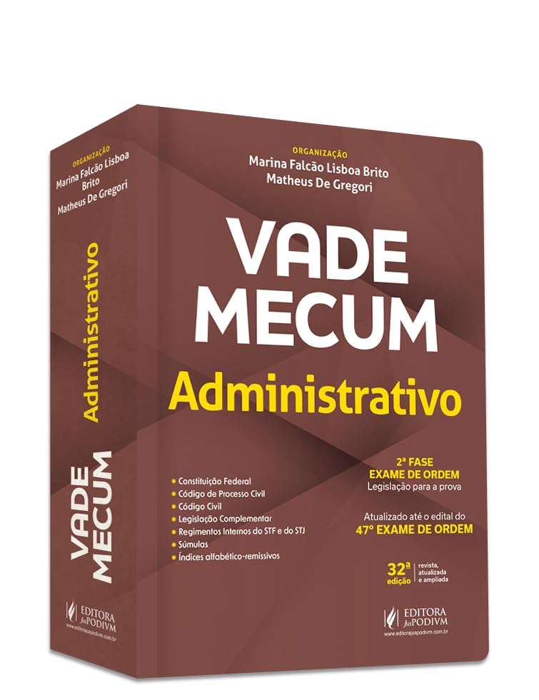 Vade Mecum Administrativo - 47º Exame de Ordem baixar o livro de graça