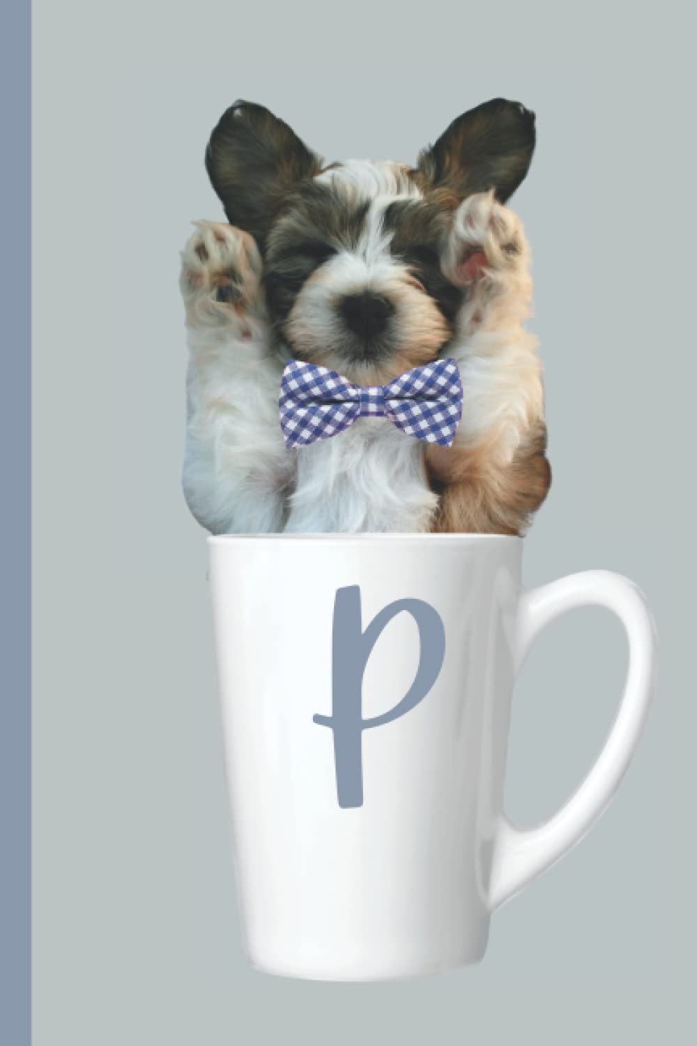 P: Monogram Initial P Notebook: Journal for Dog Lovers and Coffee Lovers of all ages baixar o livro de graça
