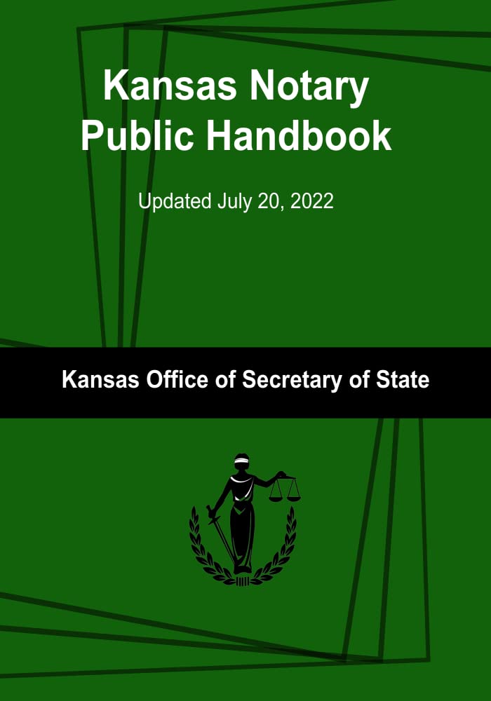 ler totalmente Kansas Notary Public Handbook: Updated July 20, 2022 (English Edition)