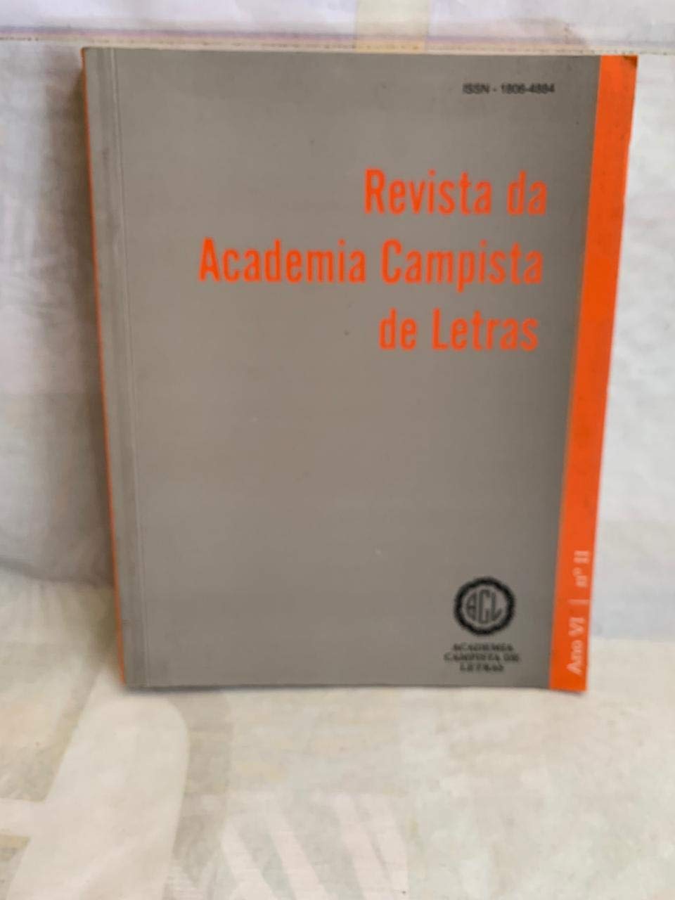 ler totalmente Revista da academia campista de letras ano VI