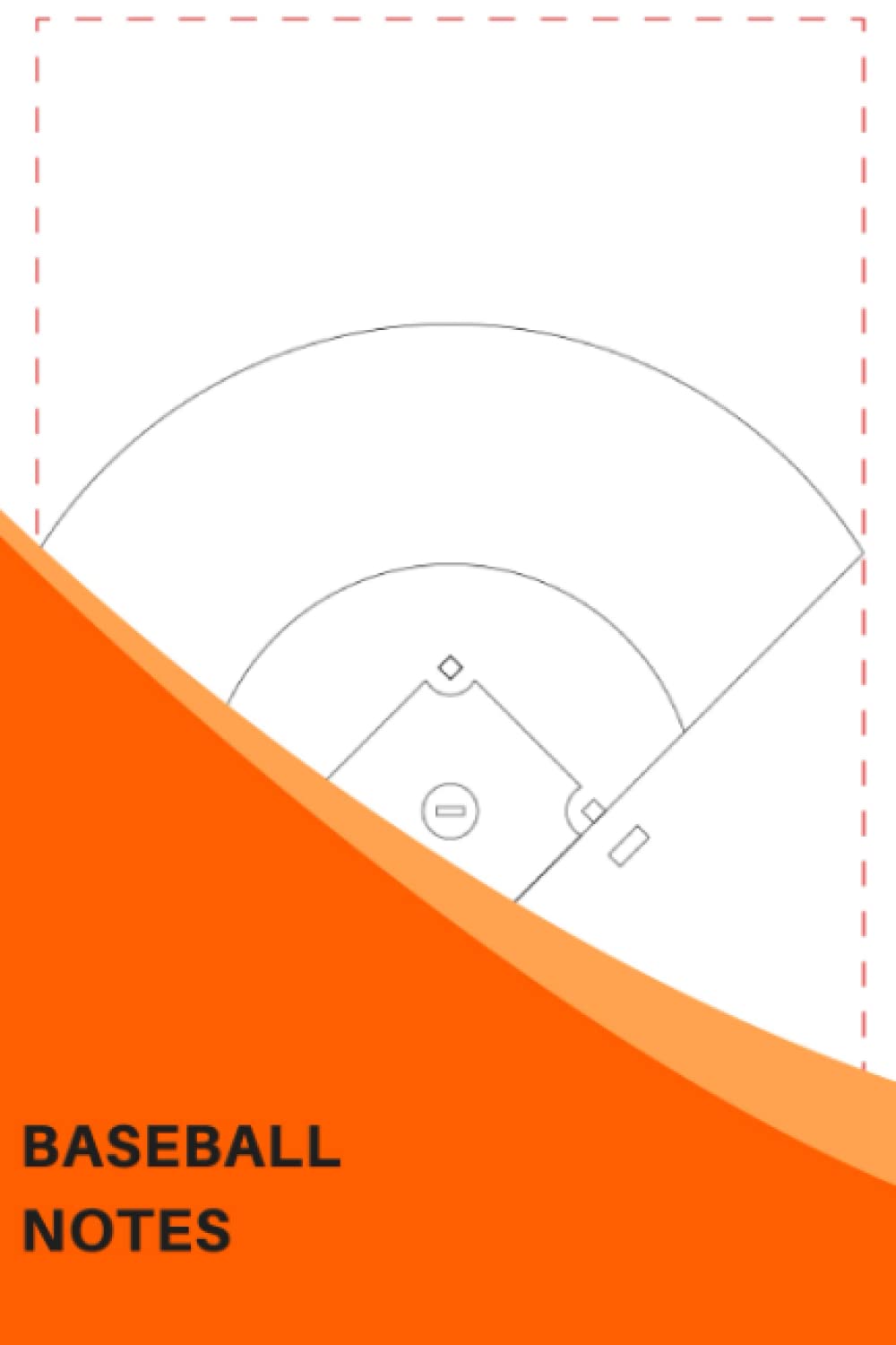 Baseball Notes: Baseball Field Drawing And Notepad Pages - The Perfect Gift For Baseball Lovers Or Baseball Fans baixar livro de graça