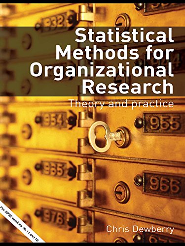 ler totalmente Statistical Methods for Organizational Research: Theory and Practice (English Edition)