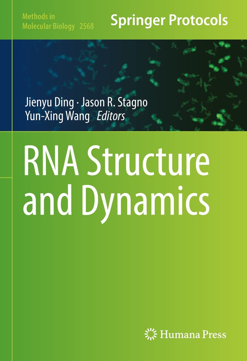 RNA Structure and Dynamics (Methods in Molecular Biology Book 2568) (English Edition) baixar o livro de graça