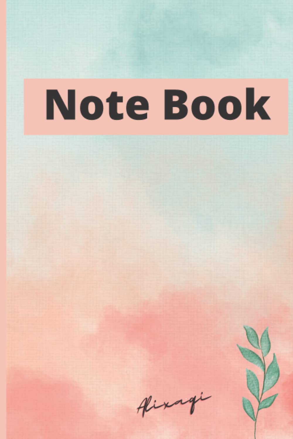 ler totalmente Alix first Notebook: best notebook for kids
