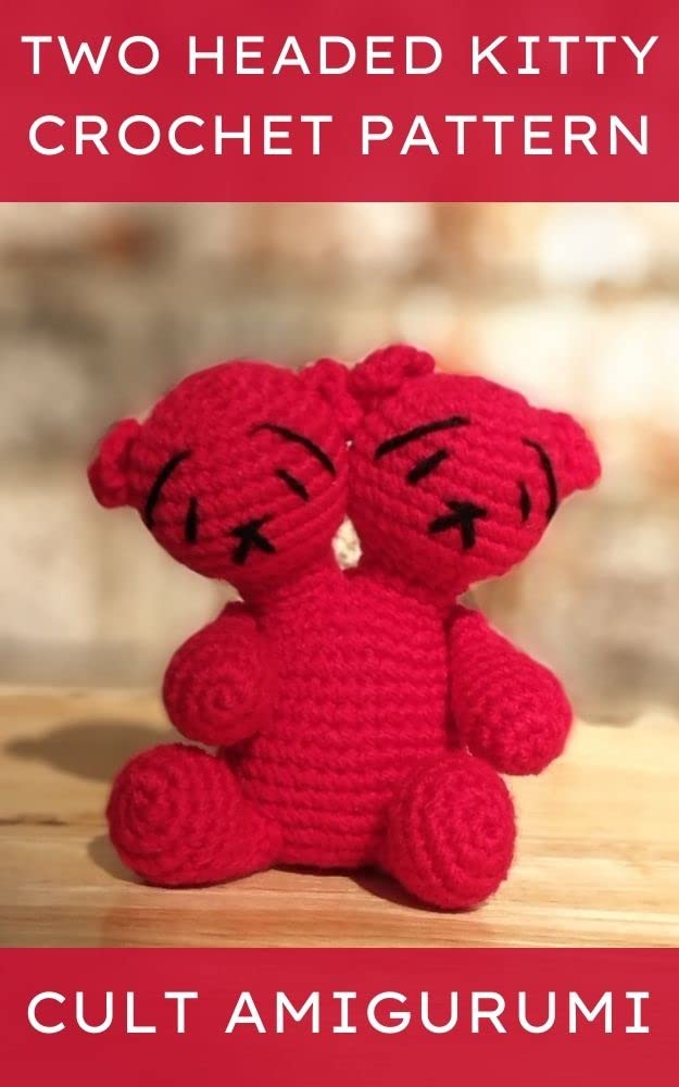 Two Headed Kitty Cat: Cult Amigurumi Pattern (English Edition) baixar livro de graça