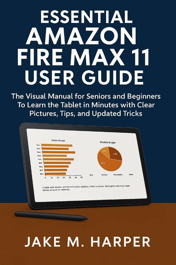 ler totalmente ESSENTIAL AMAZON FIRE MAX 11 USER GUIDE: The Visual Manual For Seniors and Beginners To Learn The Tablets In Minutes With Clear Pictures, Tips and Updated... for Beginners and Seniors) (English Edition)