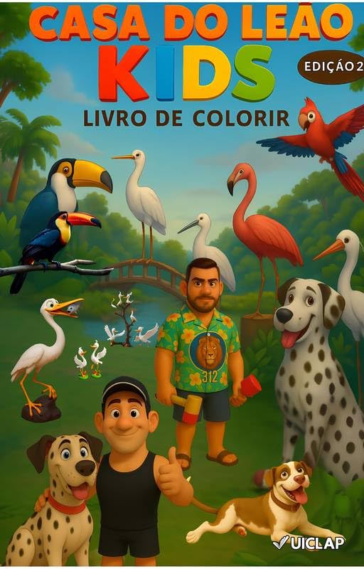 capítulo por capítulo baixar casa do leão kids vol-2: livro de colorir