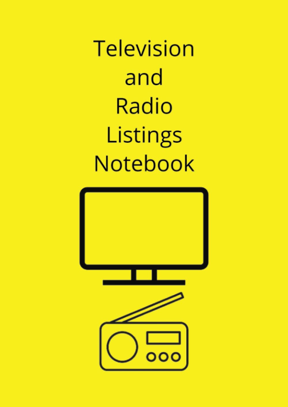 ler totalmente Television & Radio Listings Notebook: A4 Dotted 108 Page Note book for Recording Programmes to Watch – has Start, End, Channel & Description Columns. Size 8.27x11.69in (210x297cm)