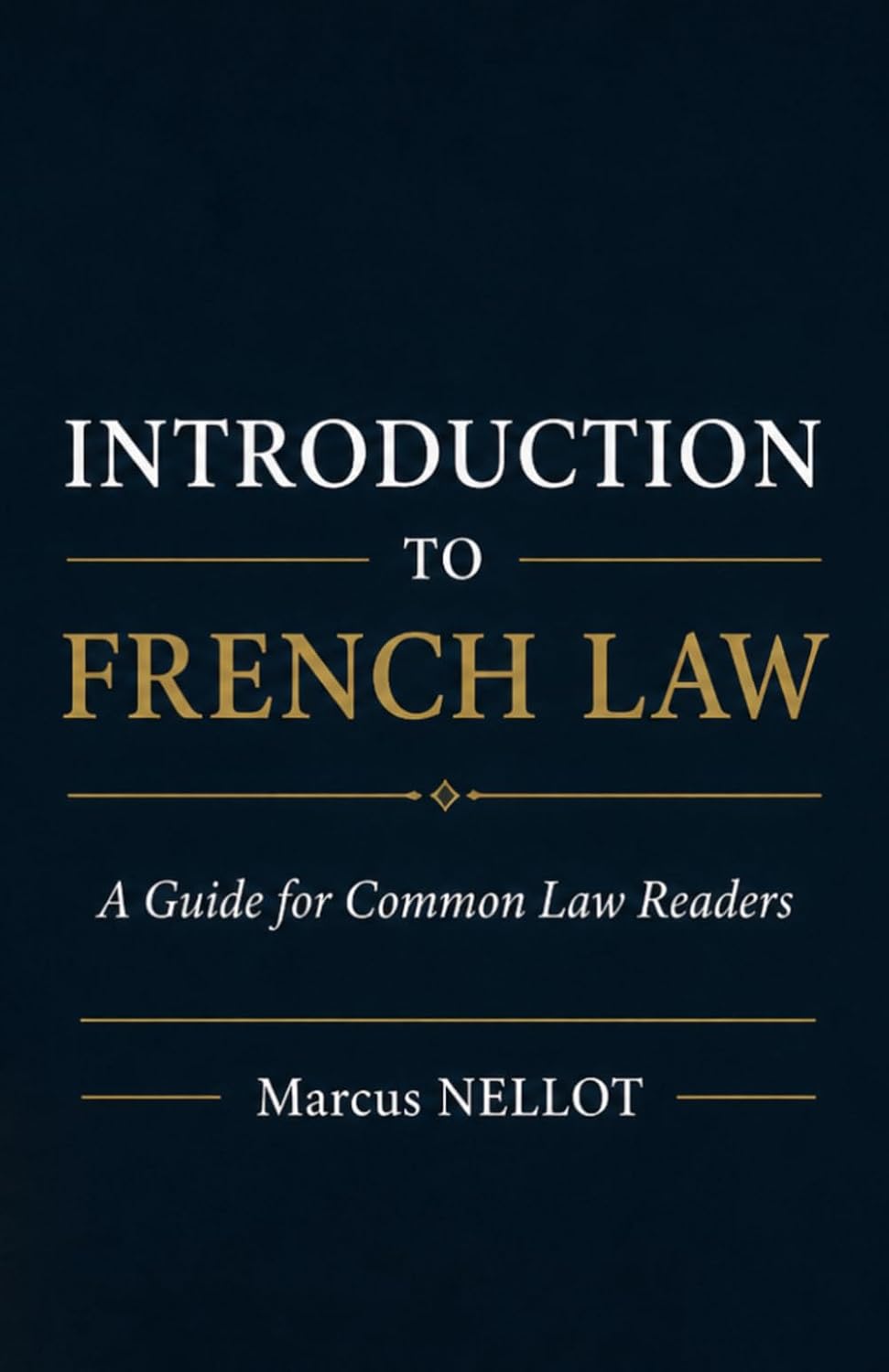 INTRODUCTION TO FRENCH LAW: A Guide for Common Law Readers baixar livro de graça