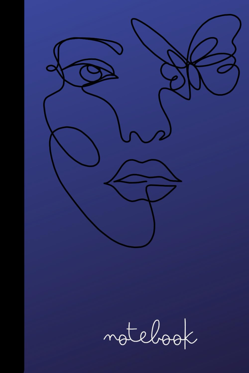 A Beautiful Notebook With A Woman's Head Cover In A Minimalist Style: A CHARMING LINED NOTEBOOK FOR WOMEN, FOR THE OFFICE, FOR SCHOOL, FOR HOME. baixar o livro de graça