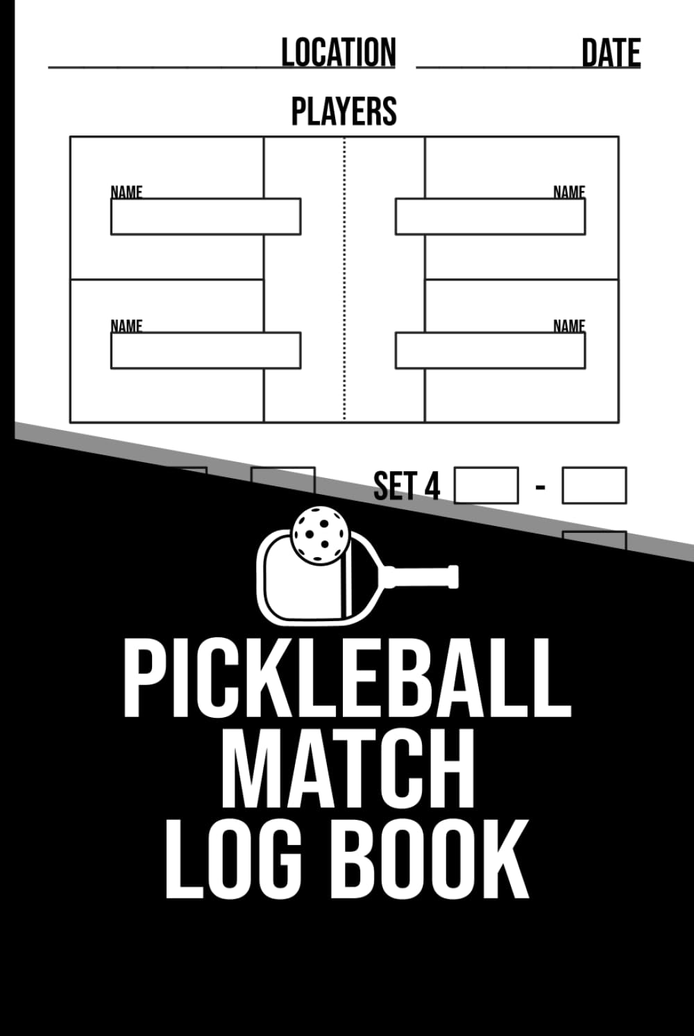 Pickleball Match Log Book – Track Games & Scores (Hardcover): Record your pickleball matches, scores, wins, and performance. For doubles or singles,... sessions. Over 100 pages of logging space. baixar o livro de graça