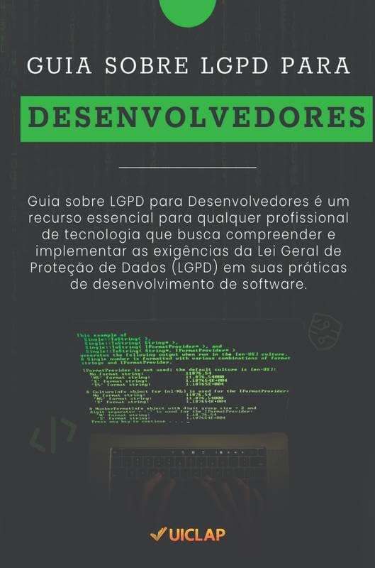 Guia sobre LGPD para Desenvolvedores baixar livro de graça
