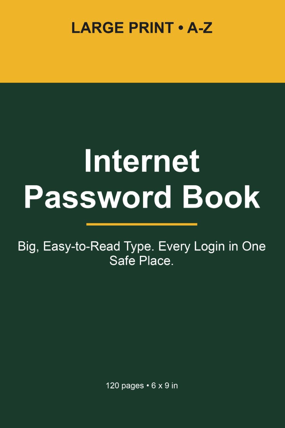 capítulo por capítulo baixar Internet Password Book - Large Print: Big, Easy-to-Read Type with A-Z Tabs. Keep Every Username, Password and Login in One Safe Place