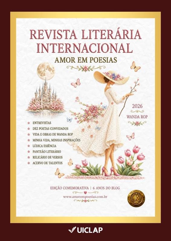 ler totalmente Revista Literária Internacional Amor em Poesias: Edição Comemorativa Sexênio do Blog Amor em Poesias