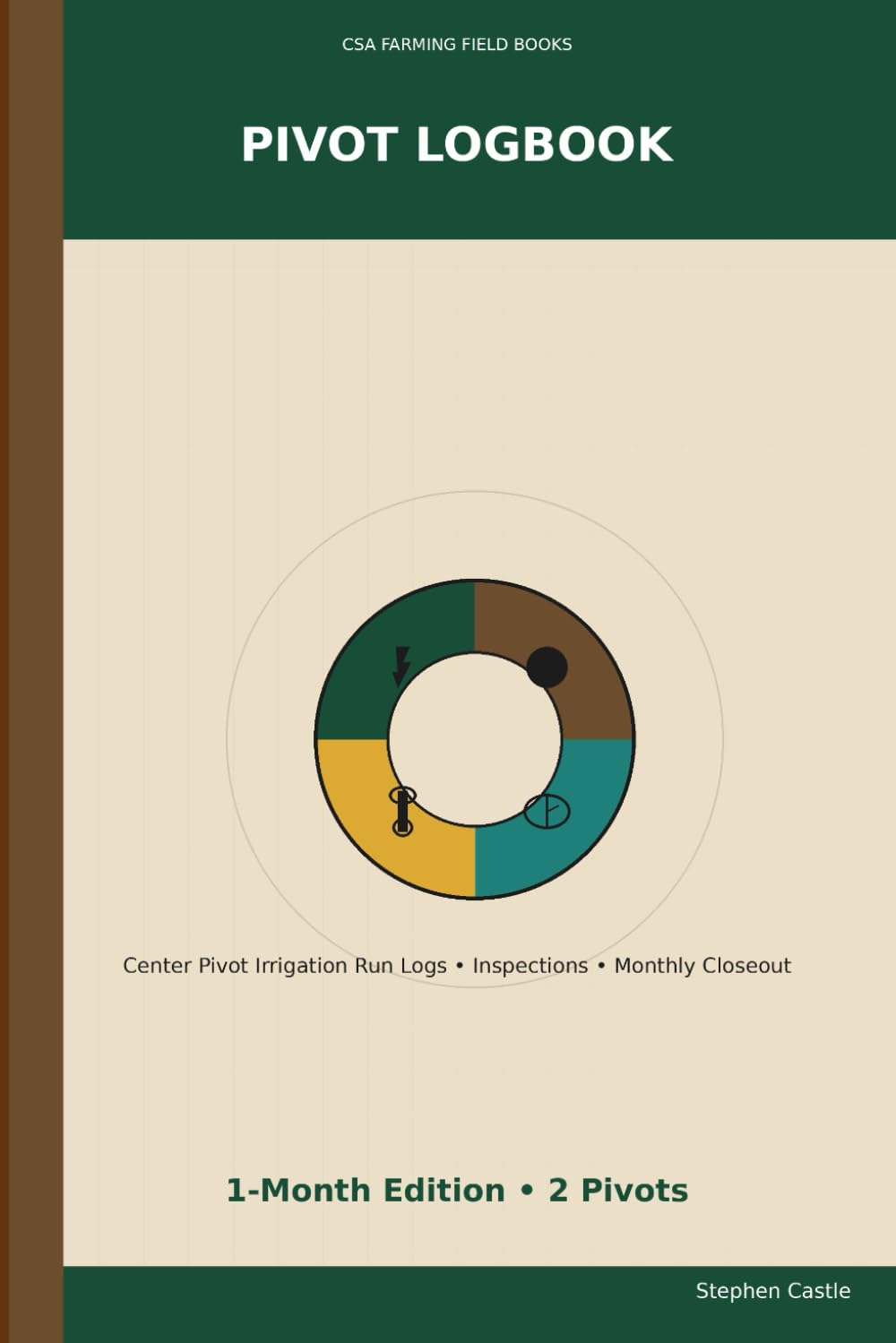 capítulo por capítulo baixar CSA Farming Field Books - Pivots: Center Pivot Irrigation Logbook 1-Month Edition (The Climate-Smart Agriculture Master Series – Africa Edition)