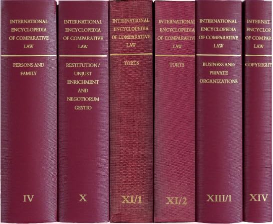 International Encyclopedia of Comparative Law, Volume X: 10 baixar livro de graça