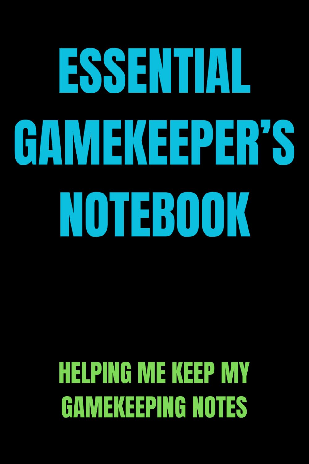 ler totalmente Essential Gamekeeper’s Notebook