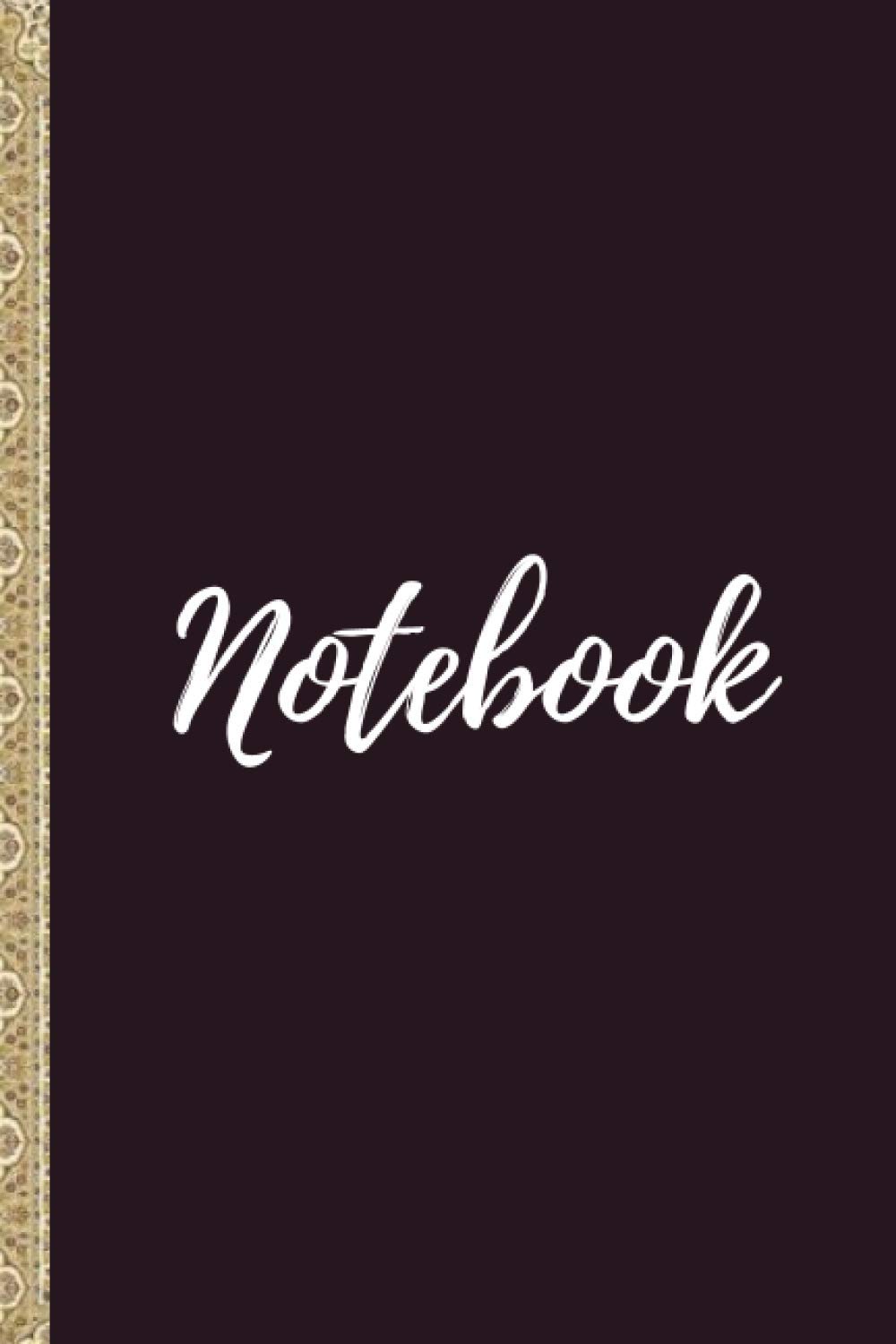 ler totalmente Notebook: Lined Notebook Journal - Black Notebook - 120 Pages - Large (College Ruled paper, perfect bound, Soft Cover) Letter Size (6 x 9) Matte Finish.
