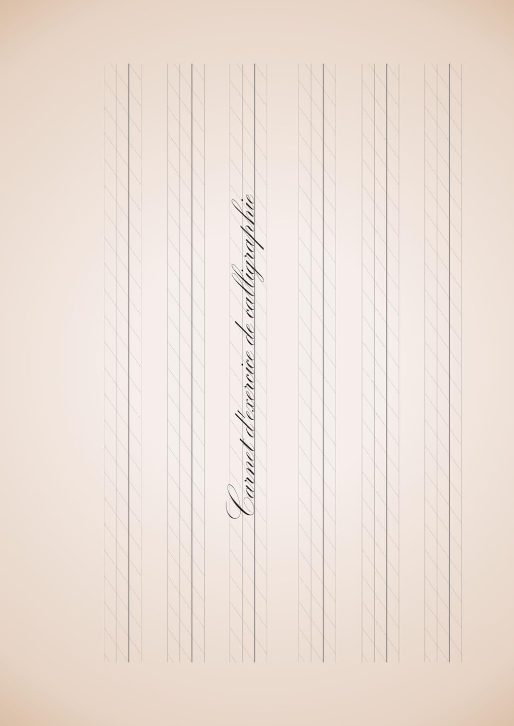 ler totalmente Carnet d'exercice de calligraphie grand format [format A4] Reliure supérieure, impression recto, 120 feuilles; résistant aux traversées d'encre;... pour l'utilisation. (French Edition)