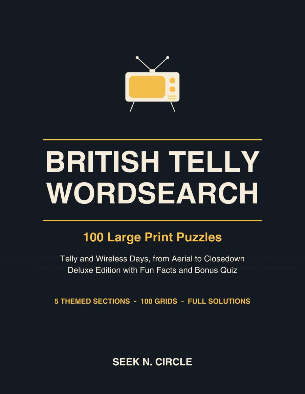capítulo por capítulo baixar British Telly Wordsearch Large Print: 100 Nostalgia Puzzles - Telly and Wireless Days, from the Aerial to Closedown, with Fun Facts and Full Solutions