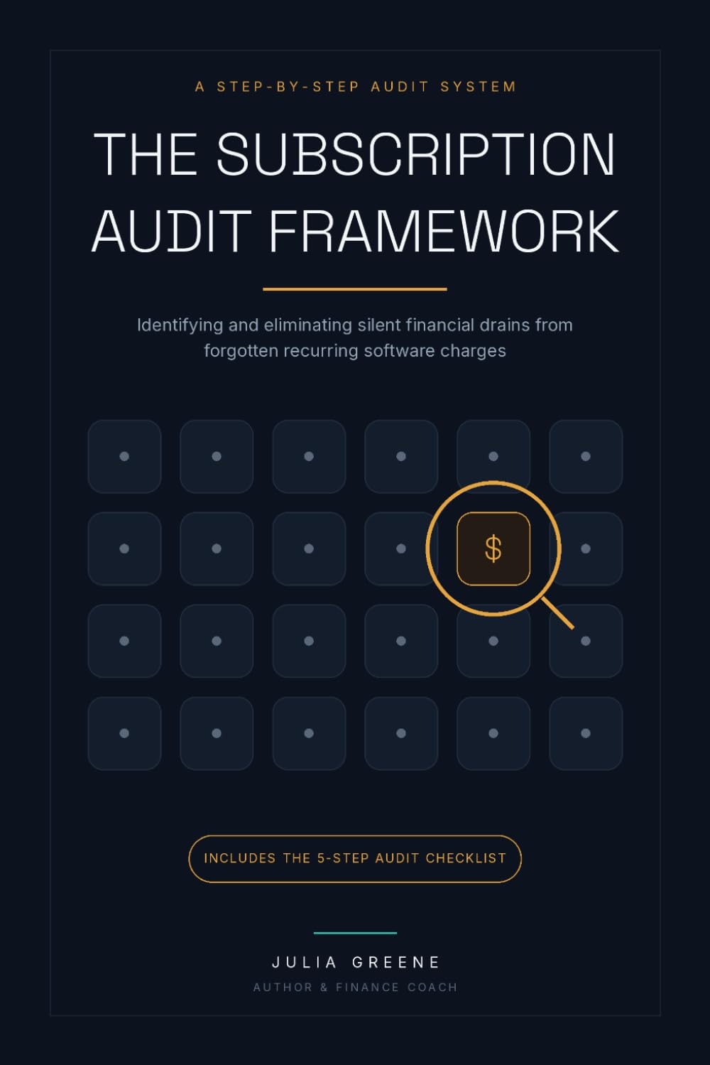 The Subscription Audit Framework: Identifying and eliminating silent financial drains from forgotten recurring software charges baixar o livro de graça