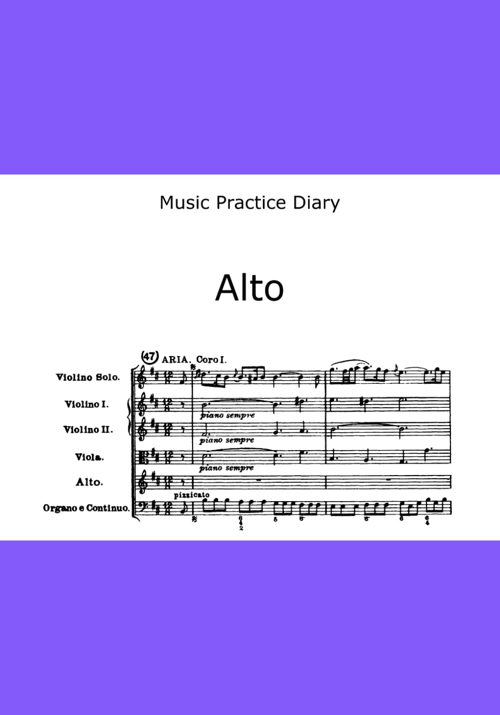 capítulo por capítulo baixar Music Practice Diary: Alto