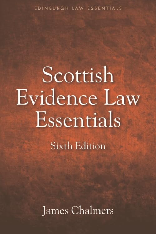 Scottish Evidence Law Essentials (English Edition) baixar livro de graça