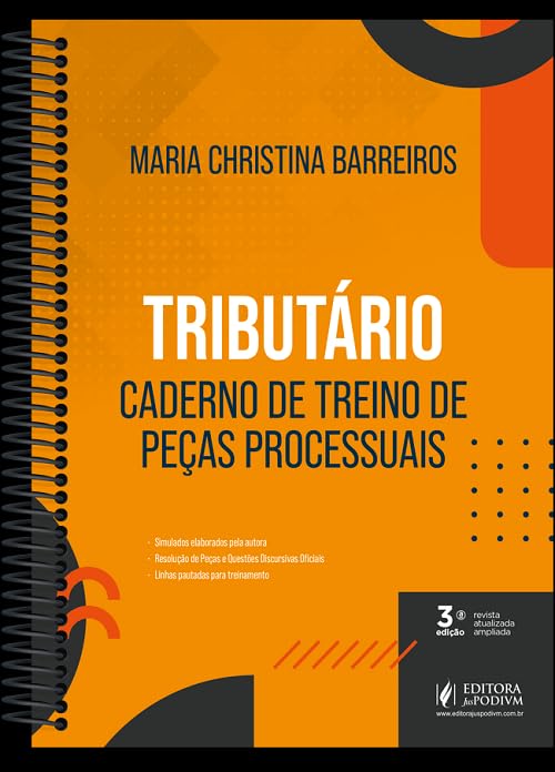 Tributário - Caderno de Treino de Peças Processuais - 3ª Edição (2024) baixar o livro de graça