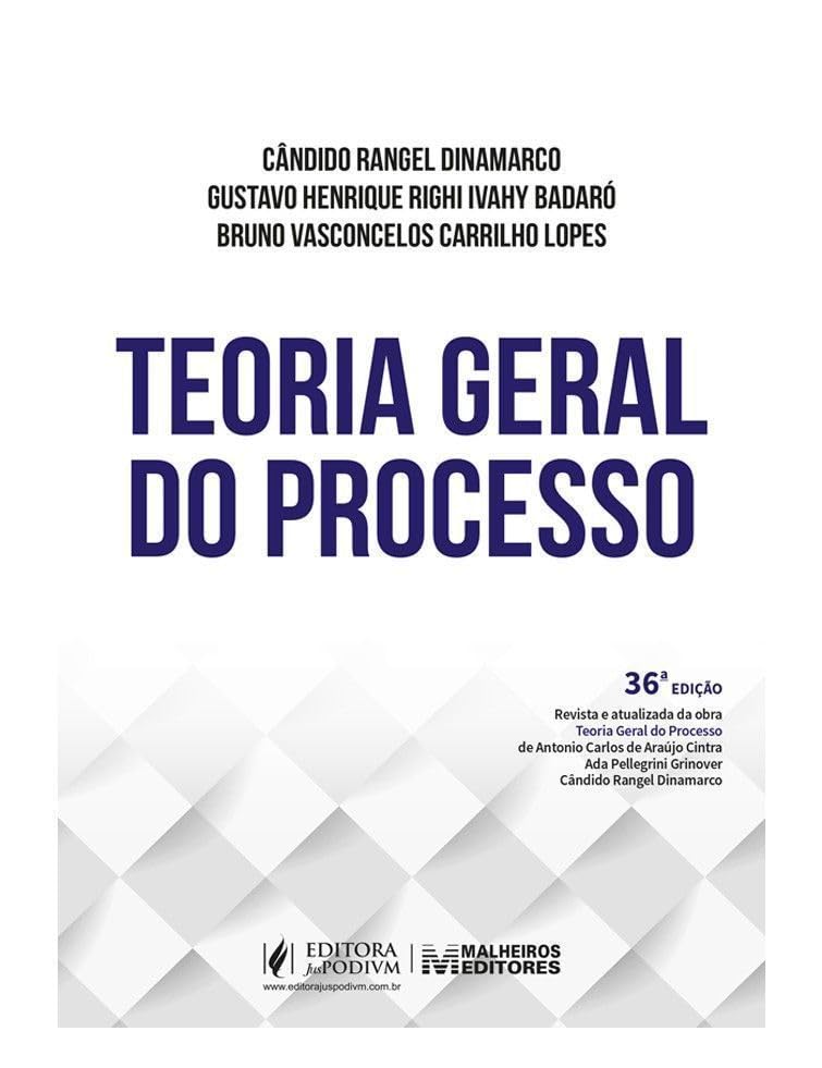 capítulo por capítulo baixar Teoria Geral do Processo 36Ed.2026