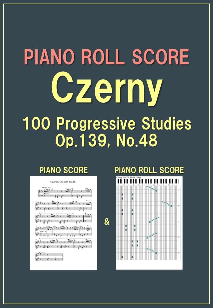 capítulo por capítulo baixar PIANO ROLL SCORE Czerny 100 Progressive Studies Op.139 No.48 (English Edition)