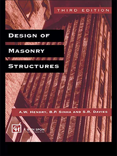 Design of Masonry Structures (English Edition) baixar o livro de graça