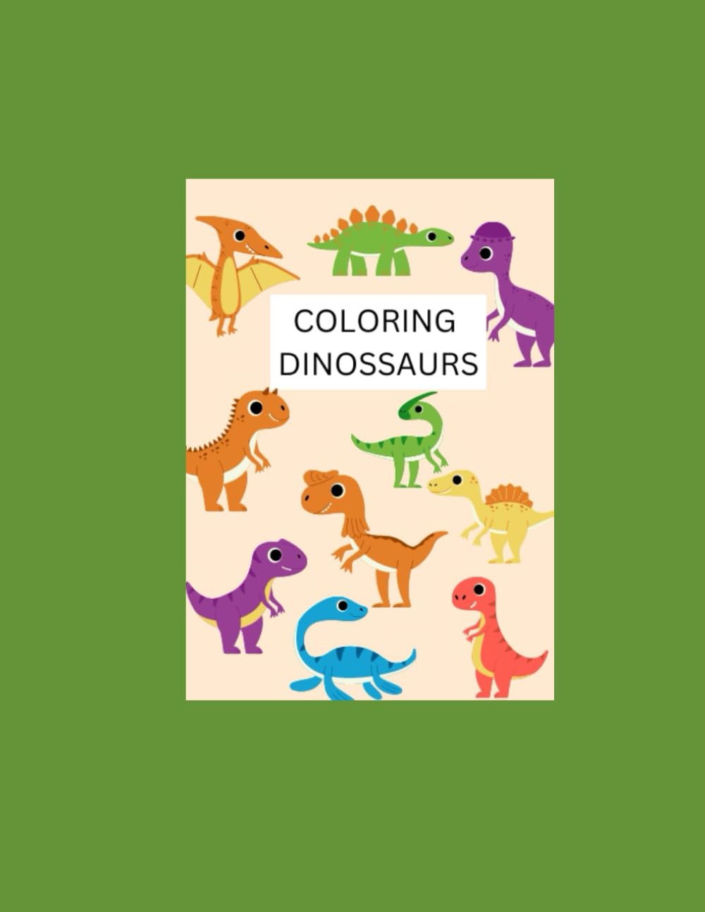 Coloring Dinossaurs (Portuguese Edition) baixar livro de graça