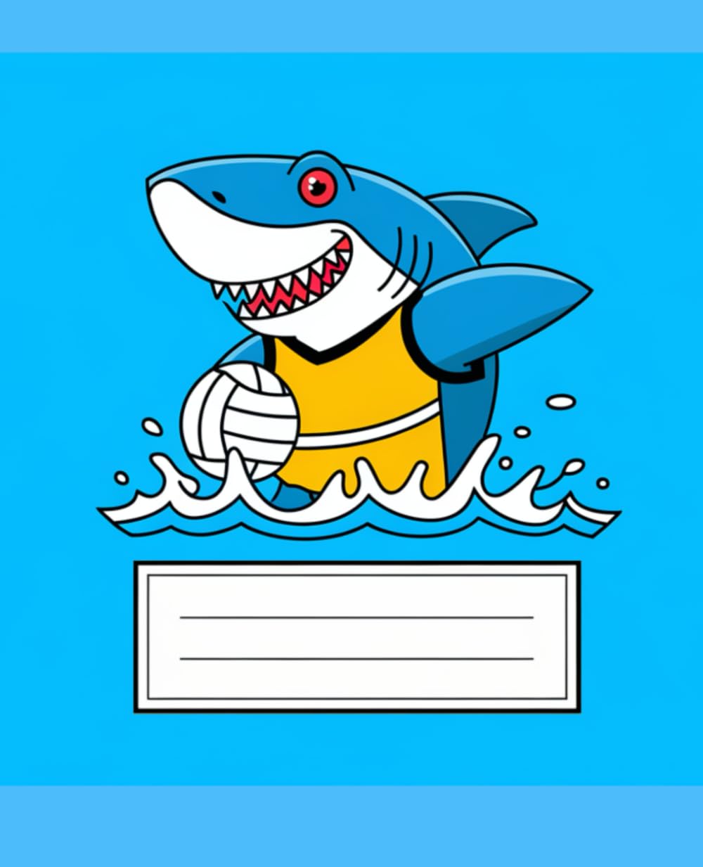 ler totalmente Shark College Ruled Notebook for Kids | Fun & Stylish Writing Journal: Perfect for School, Journaling, or Creative Writing | 7.5 x 9.25 Inches | 160 Pages | Shark - Themed Cover (Dino Sport)