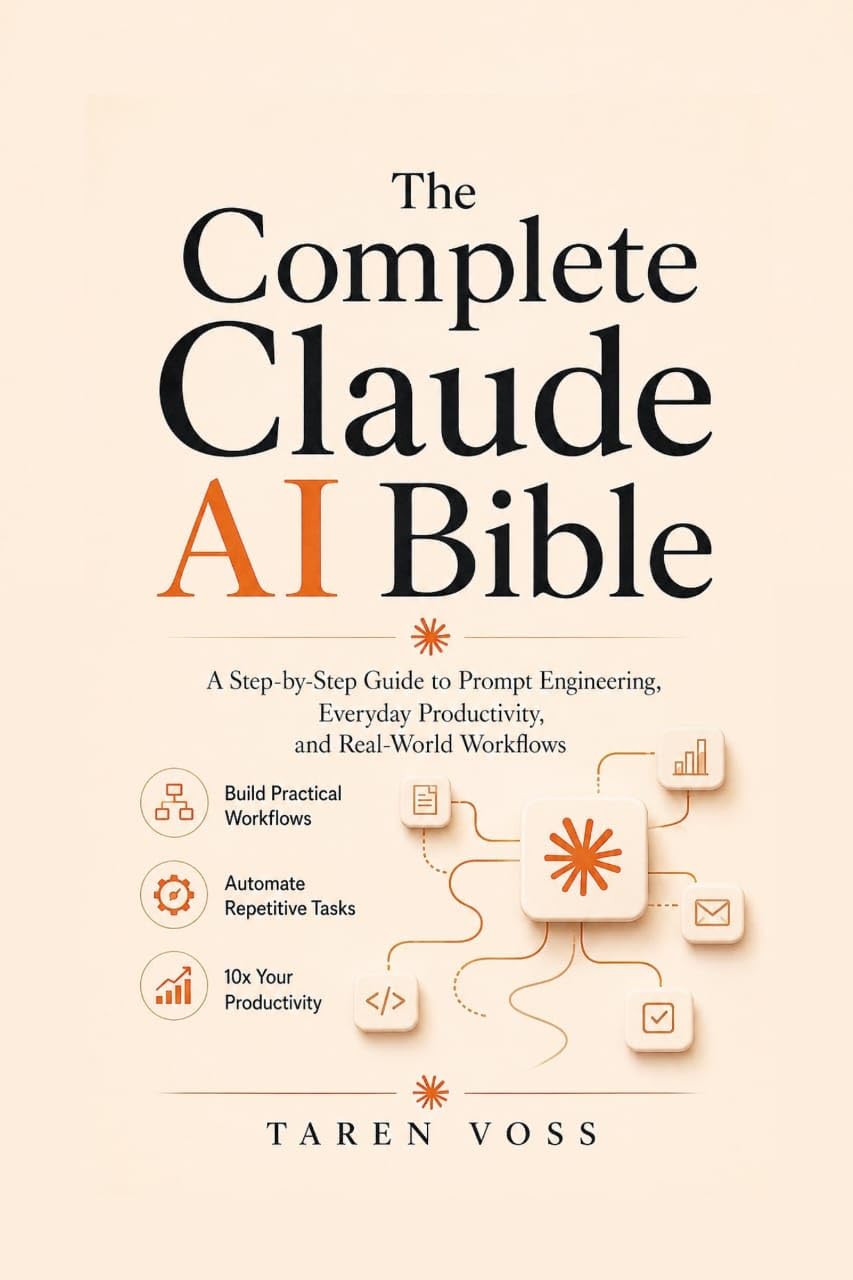 ler totalmente THE COMPLETE CLAUDE AI BIBLE: A Step-by-Step Guide to Prompt Engineering, Everyday Productivity, and Real-World Workflows (English Edition)