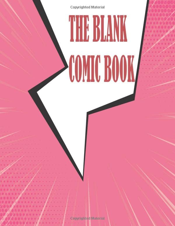 ler totalmente The Blank Comic Book Notebook: A Large 8.5" x 11" Notebook and Sketchbook for Kids and Adults to Unleash Creativity- Variety of Templates - More than 100 Blank Pages For Comic Book Drawing