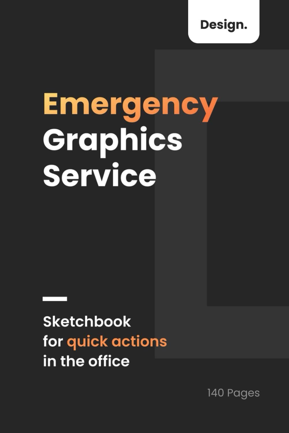 ler totalmente Emergency Graphics Service | Gag Funny Coworker Gift for Work: Sketchbook for Quick Actions in The Office