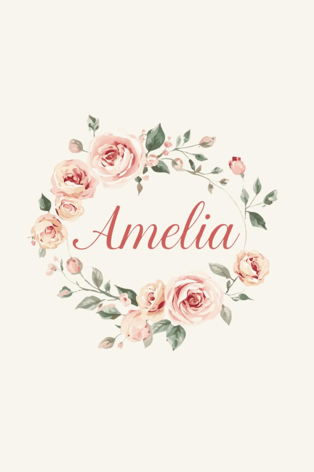ler totalmente Amelia Notebook - Personalized Notebook for Amelia, Unique Gift for Her, 6x9 120 Pages