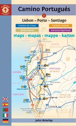 capítulo por capítulo baixar Camino Portugués Maps: Lisbon - Porto - Santiago / Camino Central, Camino de la Costa, Variente Espiritual & Senda Litoral