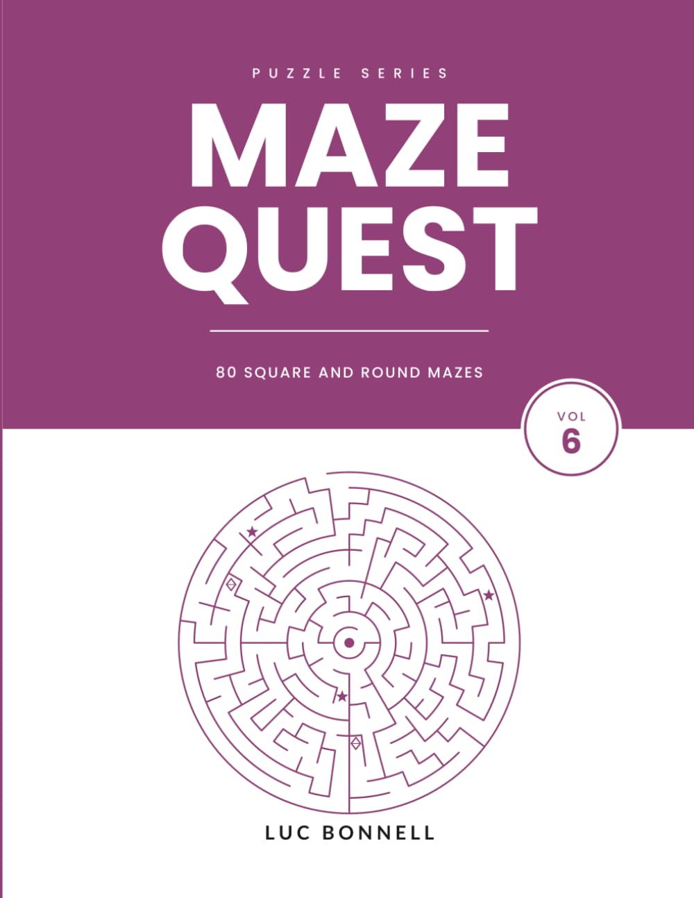 Maze Quest: 80 Unique Mazes with Ten Difficulty Levels, Collectible Stars and a Progress Tracker baixar livro de graça