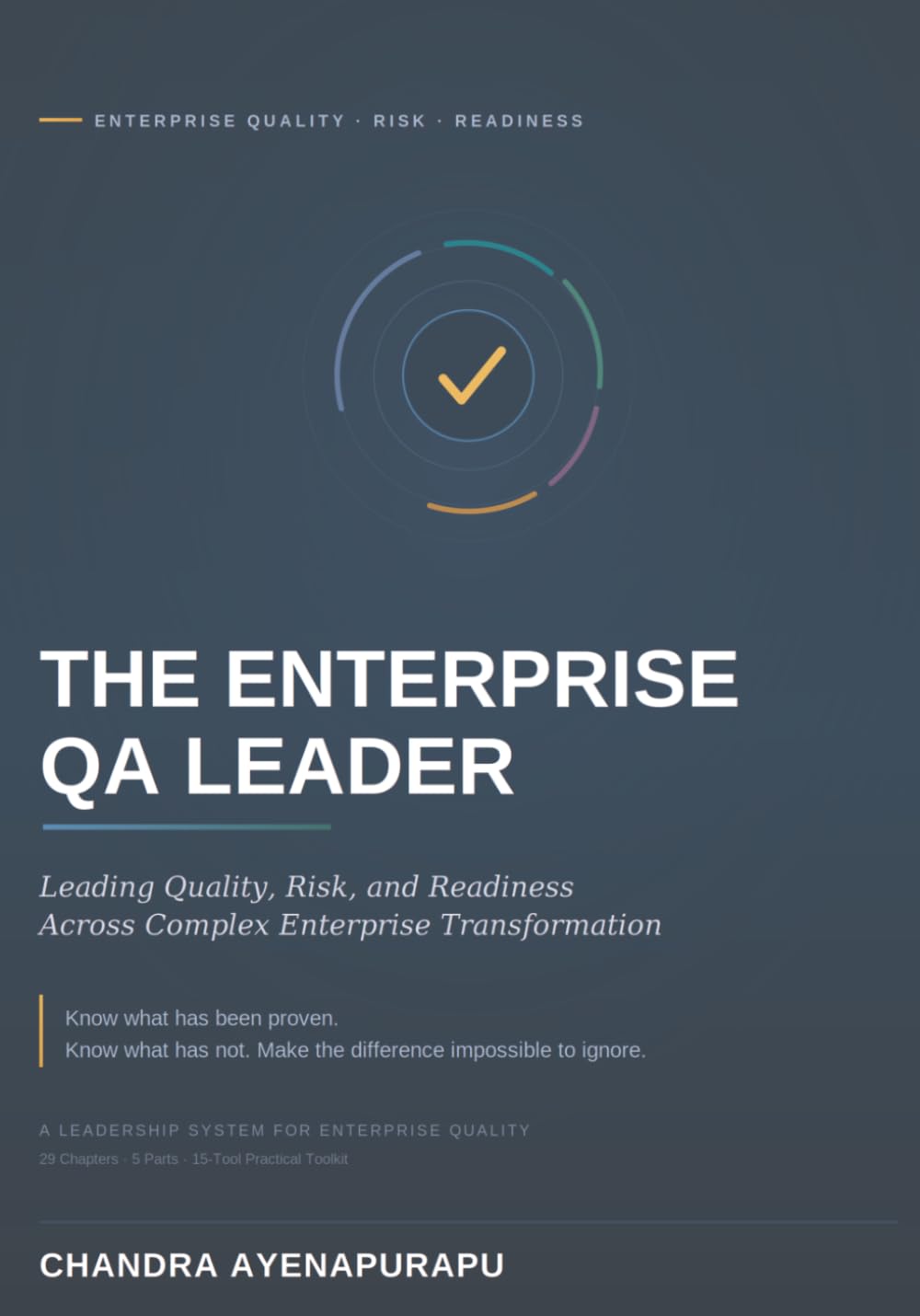 The Enterprise QA Leader: Leading Quality, Risk, and Readiness Across Complex Enterprise Transformation baixar livro de graça
