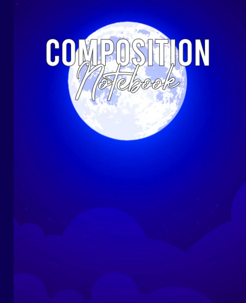 ler totalmente Composition Notebook: Moon Illustration Composition Notebook 7.5x9.25 inch, Moon illustration Composition notebook for women or Moon Illustration Composition Notebook for Men