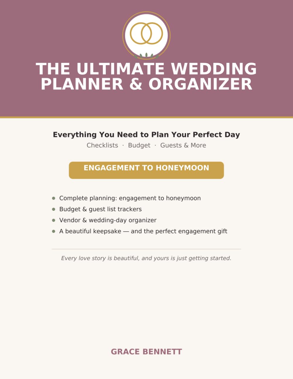 ler totalmente The Ultimate Wedding Planner & Organizer: Everything You Need to Plan Your Perfect Day, from Budget to Honeymoon
