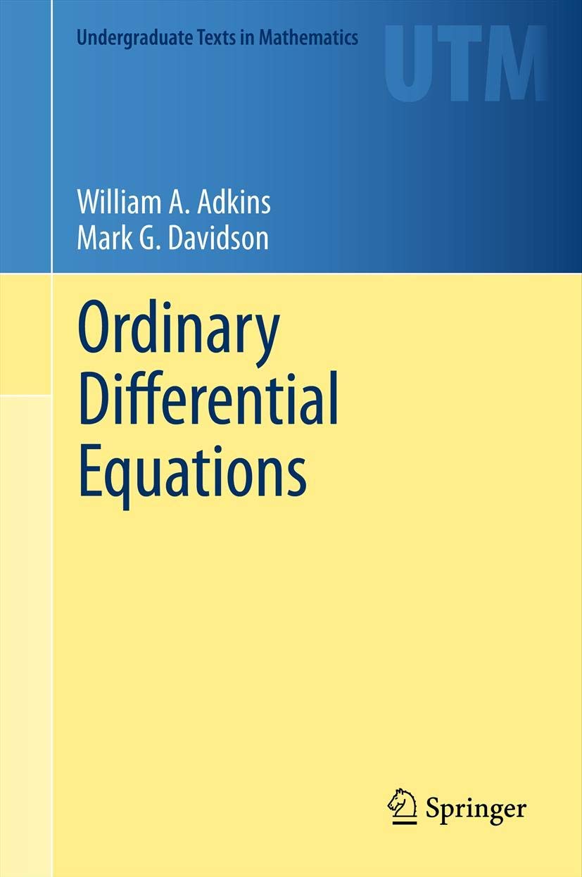 ler totalmente Ordinary Differential Equations