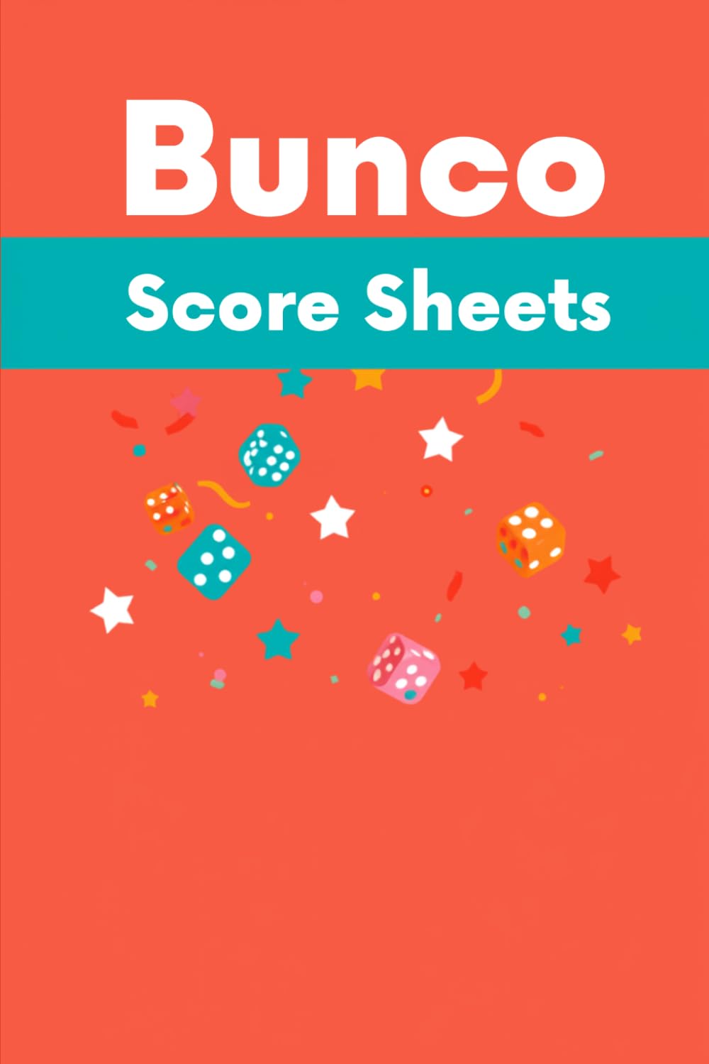 Bunco Score Sheets: Large Print Score Pads for 12 Players, 6x9 Single-Sided Grid Scorecards for Bunco Clubs, Families & Game Night baixar o livro de graça