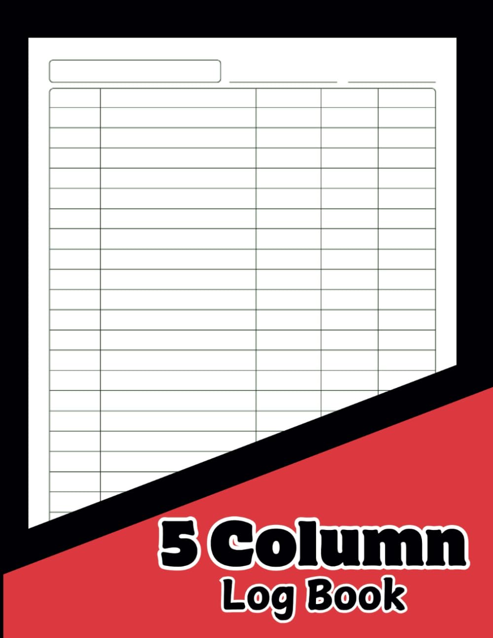 capítulo por capítulo baixar Customizable Log Book 5 Column: To Track Income and Expenses, Mileage, Daily Activity, Inventory, Time, Ledger, Donations, Vehicle Maintenance,... for Small Business, Home and Personal Use