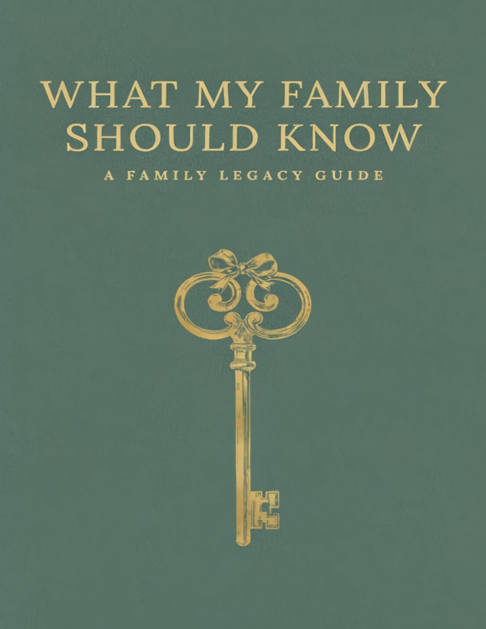 ler totalmente What My Family Should Know: A Family Legacy Guide to Organize Your Life, Wishes, and Important Information for Your Loved Ones
