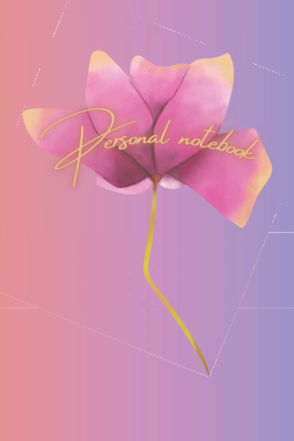 Personal notebook: Floral design - perfect for ladies at any age - daily planner baixar livro de graça