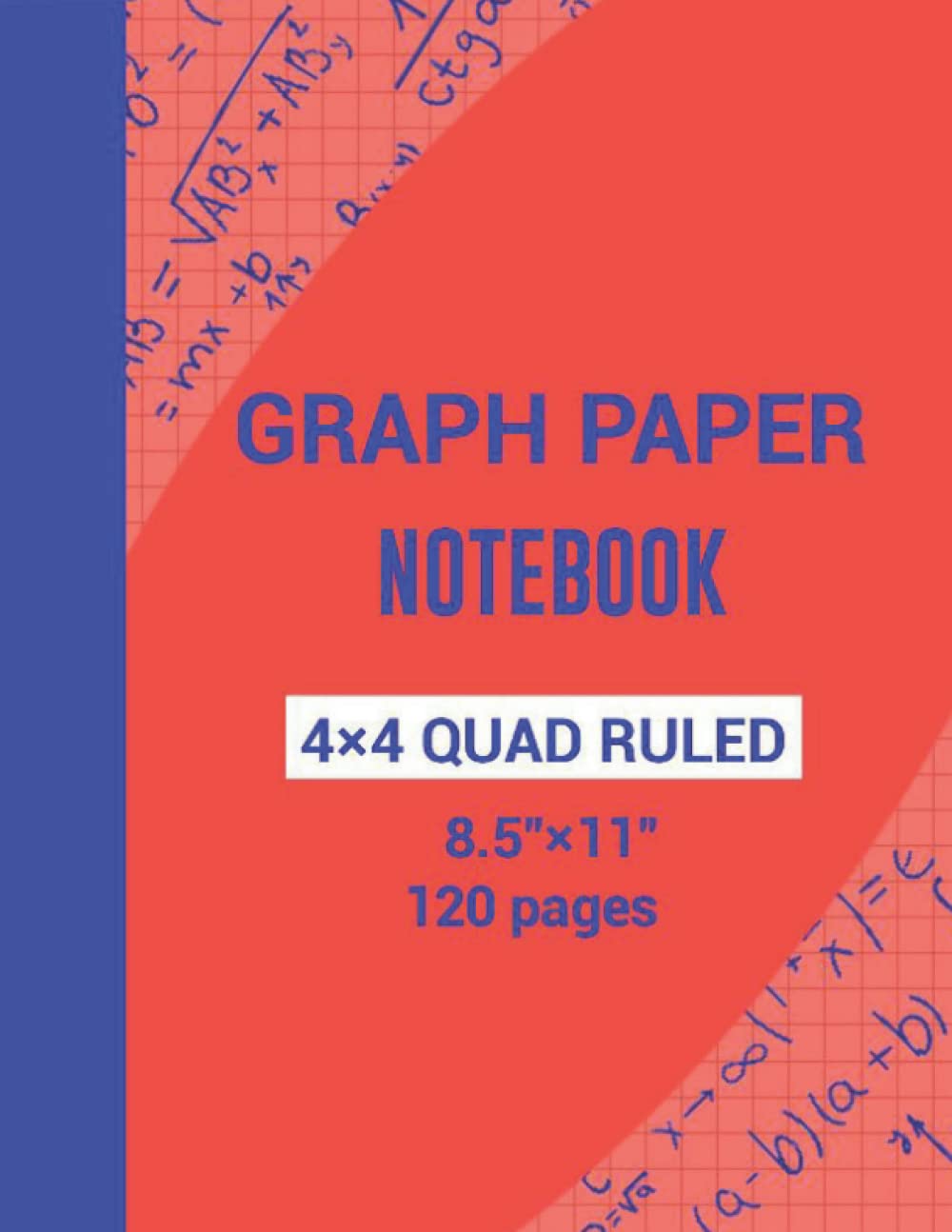 capítulo por capítulo baixar Graph Paper 1/4 Inch Squares: Blank Grid Paper Composition Notebook, Quad Ruled, 120 Sheets, 8.5×11